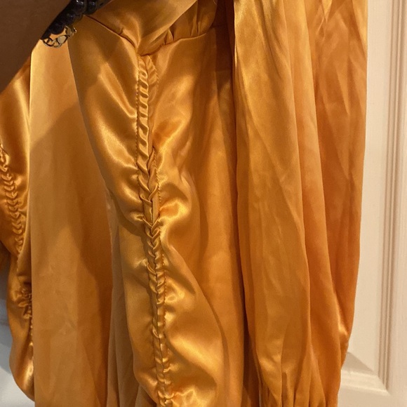 Boho Plus Dress - Gold Size 22 New Never Worn. - Picture 5 of 5